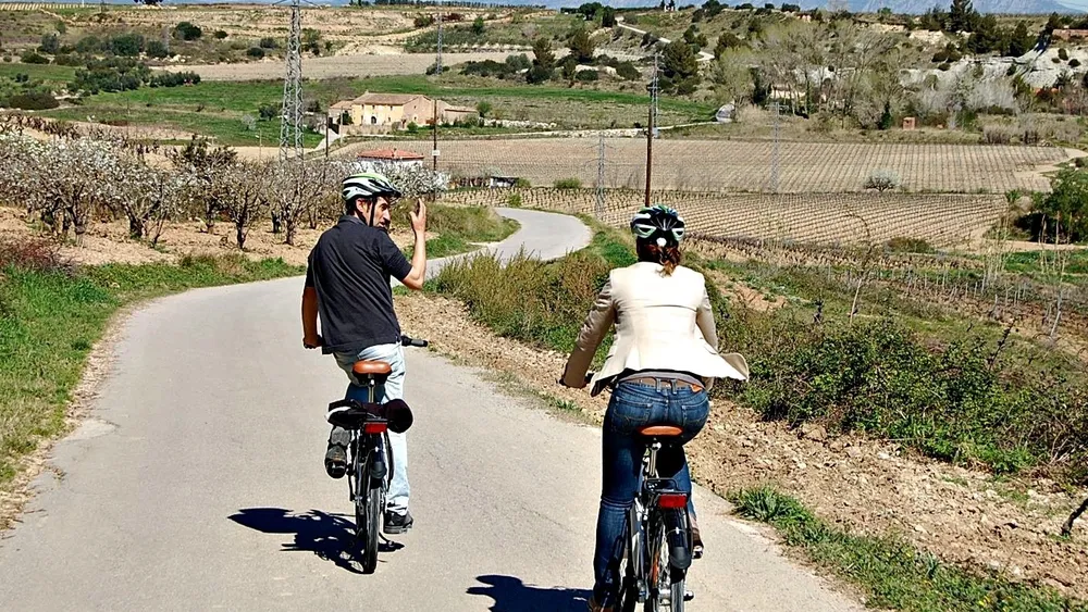 From Barcelona: Bike Route and Visit a Bodega