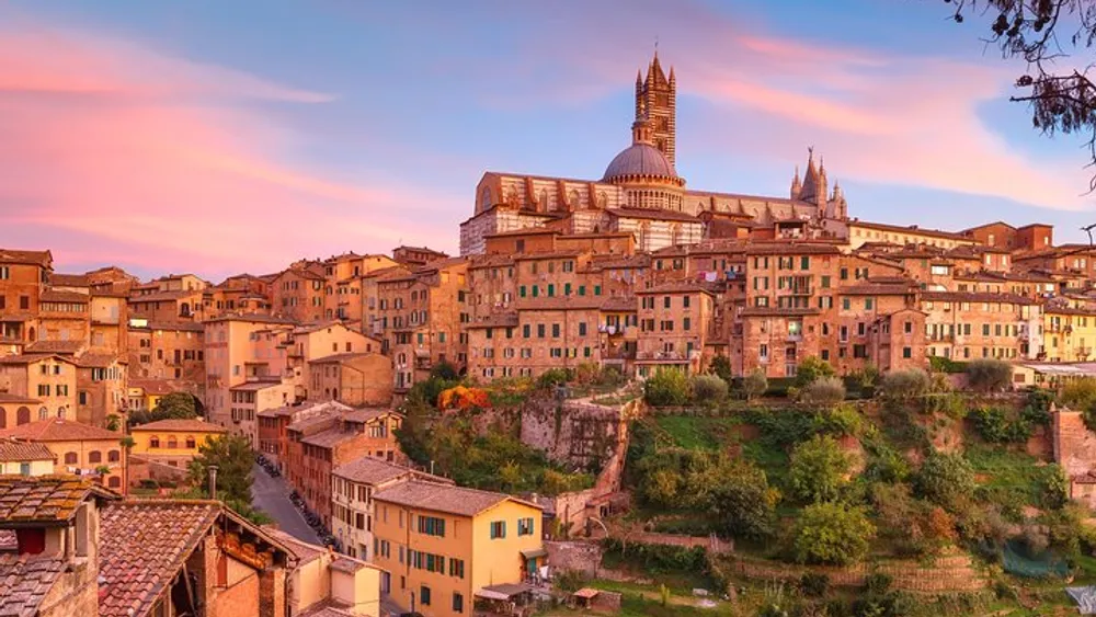 Siena Sunset and Chianti Wine Tour with Dinner from Florence