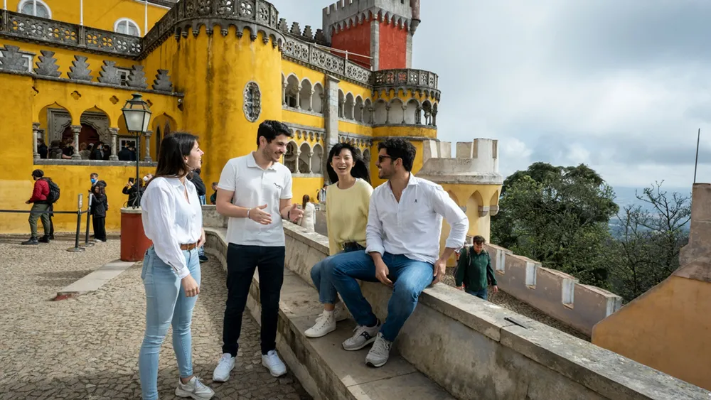 Sintra with Pena Palace and Winery Experience from Lisbon