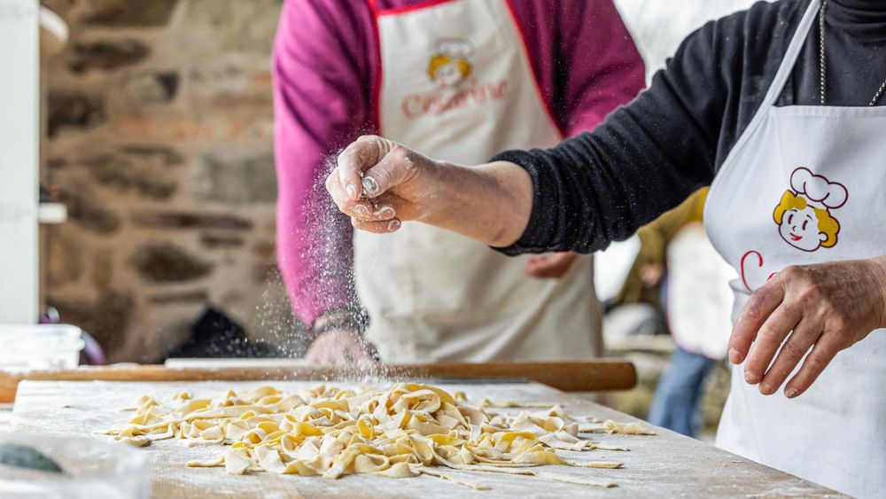 Traditional Pasta Making Class in Chianti