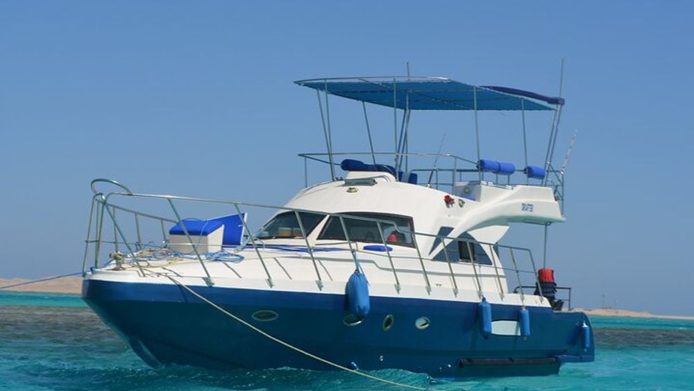 PRIVATE 8-Hour Charter Boat Sea Trip & Seafood Lunch, Transfer Up to 8 -Hurghada