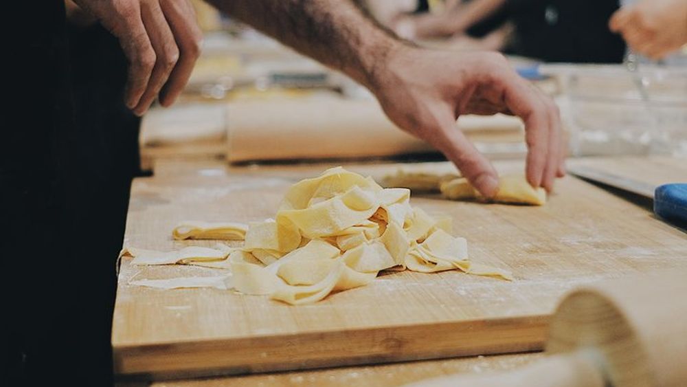 Pasta Making & Wine Tasting with Dinner in Frascati from Rome