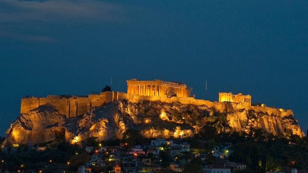 Athens By Night with Greek Dance Show (and Dinner Included)