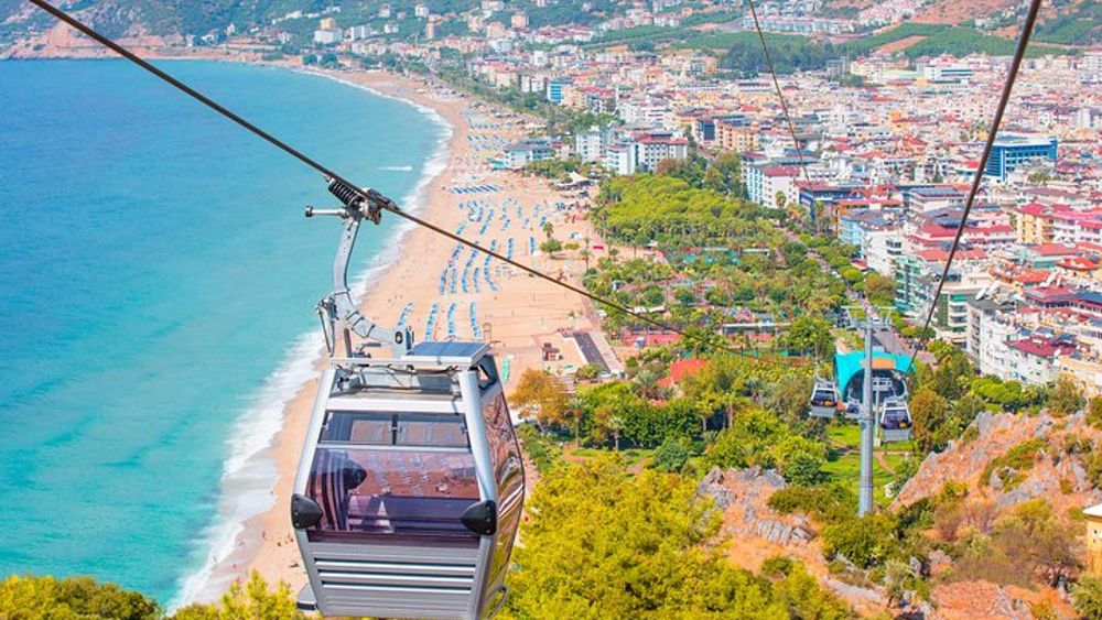 Alanya Cable Car, Boat Trip and Dimcay Tour from Side