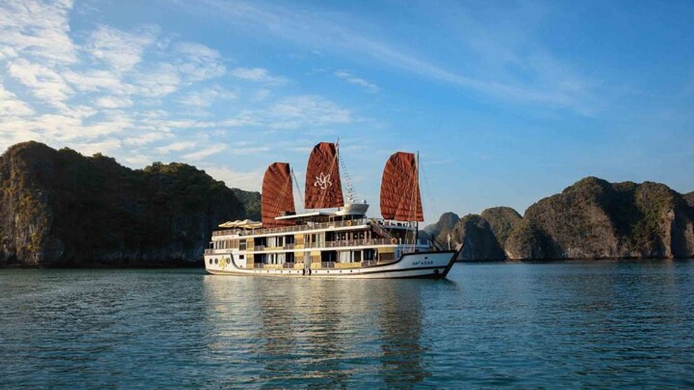 Orchid Cruise Top Notch Dinner Cruise into Halong and Lan Ha Bay 2D1N
