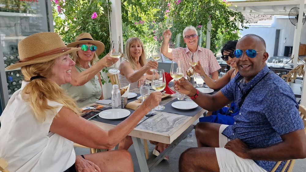 Santorini: Semi-Private Wine Tasting Tour