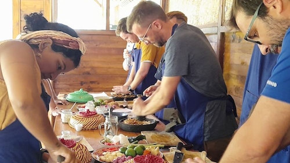 Balinese Organic Cooking Class on Farm & Market Visit in Ubud