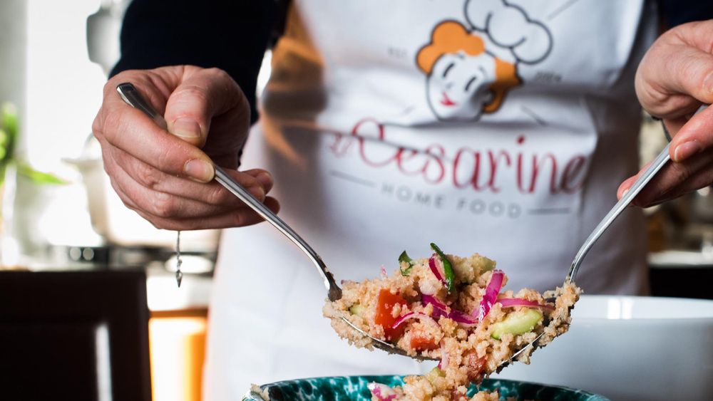 Dining experience at a local's home in Sanremo with cooking demo