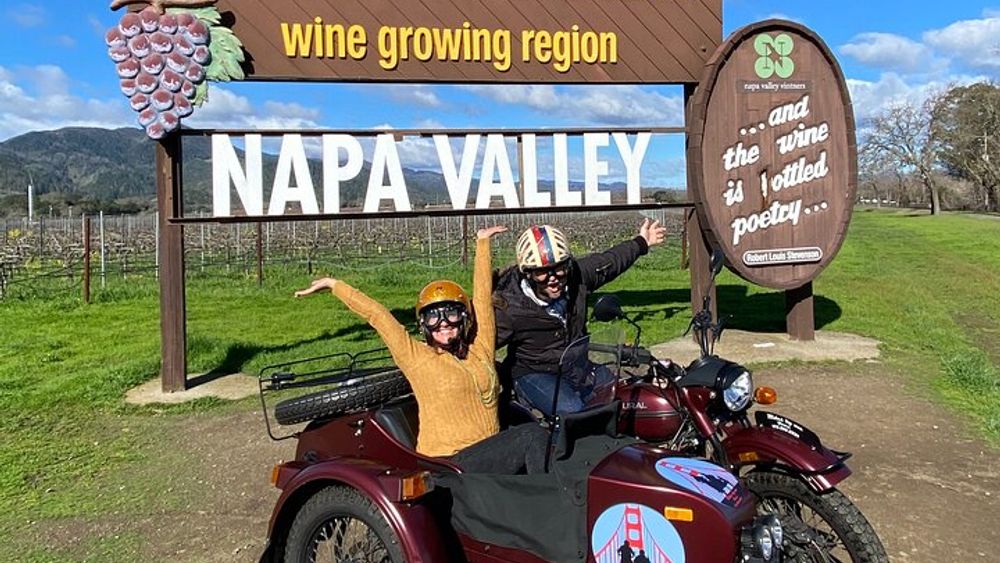 Napa Valley Classic Sidecar Wine tours