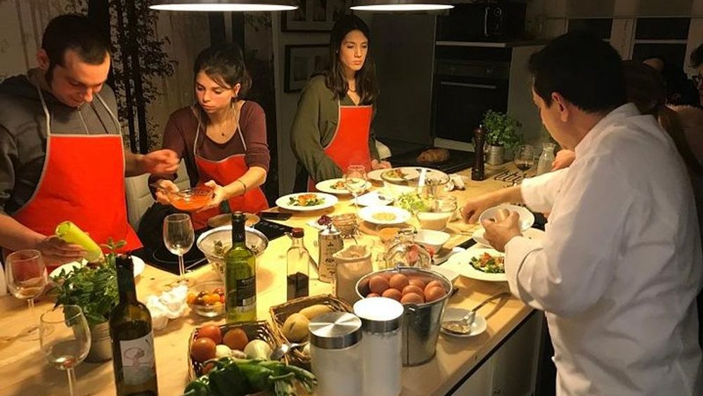 Private Cooking Class, full Menu with Paella and tasting 10 Tapas