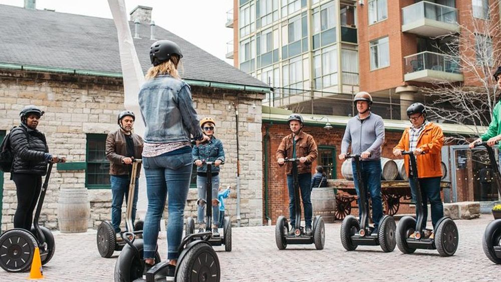 Distillery District Segway Tour with Craft Beer and Chocolate