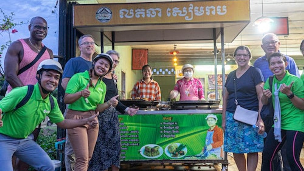 Siem Reap Foodies Vespa Tour