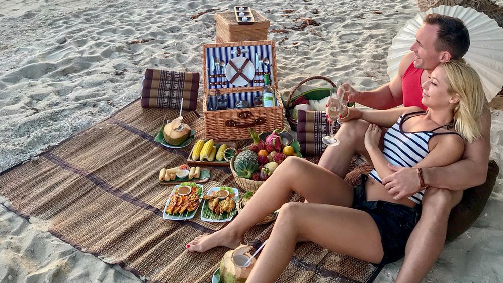 Gourmet Picnic on a Private Beach