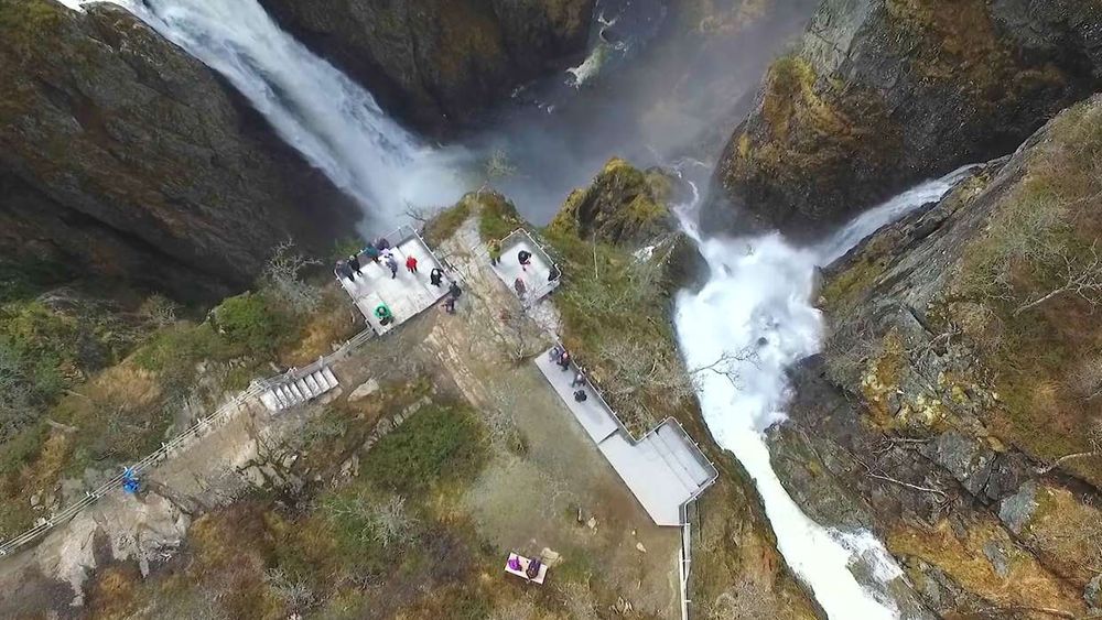 Hardangerfjord, Voss Gondola & 4 Great Waterfalls