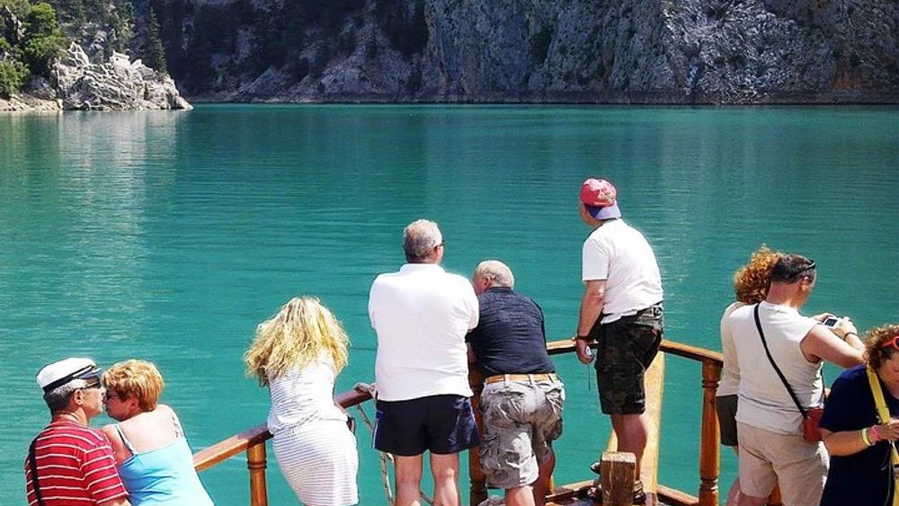 Boat Trip to Green Canyon with Lunch from Alanya Area