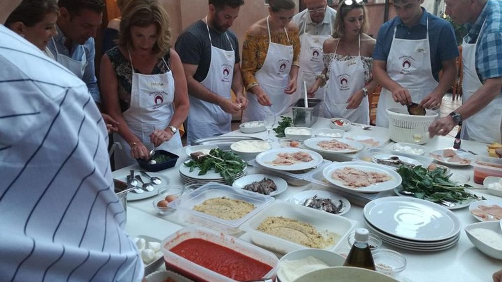 Cooking Class Taormina with Local Food Market Tour