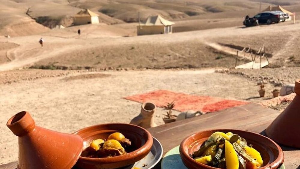 Dinner in Agafay Desert with Camel Ride or Quad Bike