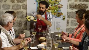 Paris cheese and wine tasting in a cheese cellar - afternoon Cover Image