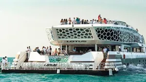 Lotus Mega Yacht Dinner Cruise at Dubai Marina Cover Image