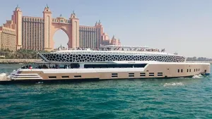 Dubai 3-Hour Mega Yacht Group Dinner Cruise Cover Image