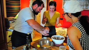 Taormina: Private Cooking Class with a Sicilian Chef Cover Image