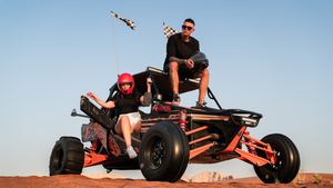 Dubai: Dune Buggy With Camel Trekking and BBQ Dinner Cover Image