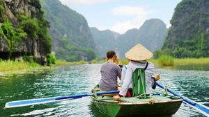 Hoa Lu Tam Coc 1 Day Group Tour (Biking- Boating-Cave Exploring) Cover Image