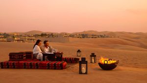 Abu Dhabi: Private Romantic Dune Dinner in the Desert Cover Image