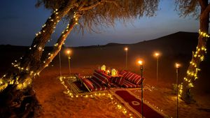 From Dubai: Dine Under the Stars in the Desert Cover Image