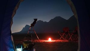 From Dubai: Mleiha Overnight Camping, Trekking & BBQ Dinner (with Transfers) Cover Image